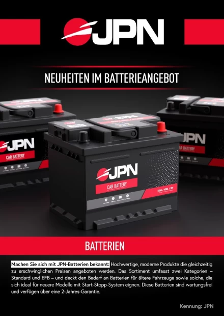 JPN - Batterien