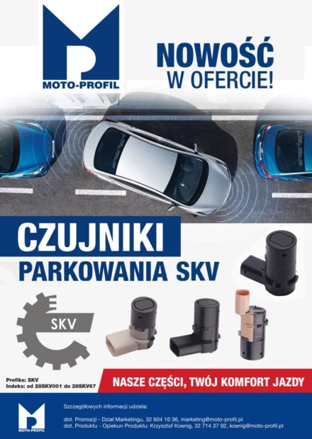 Czujniki parkowania SKV