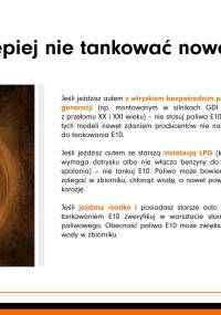 Nowa benzyna E10 – mechanicy wyjaśniają, czy rzeczywiście jest czego się obawiać
